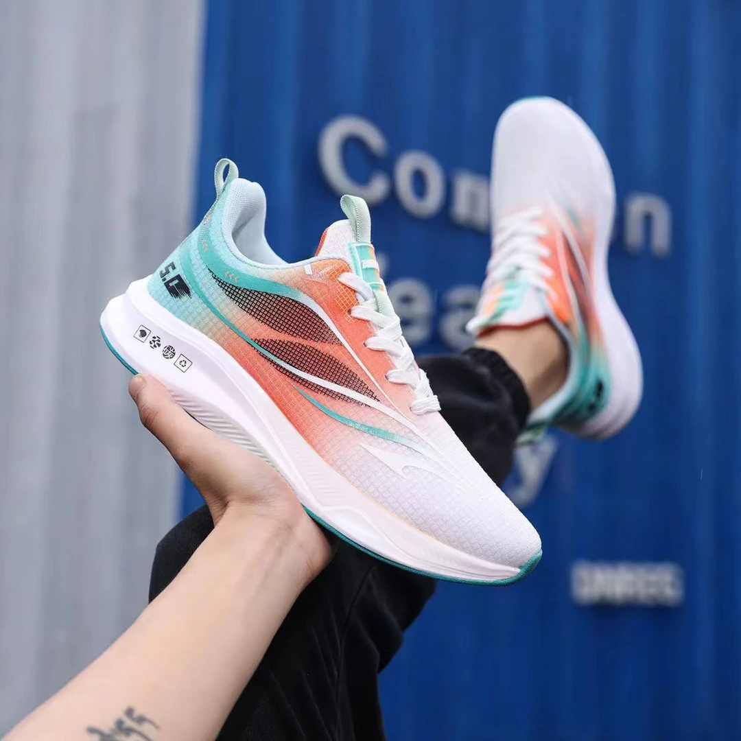 步步高舒适跑步鞋透气运动系列时尚跑鞋潮流减震夏季鞋子男款夏季