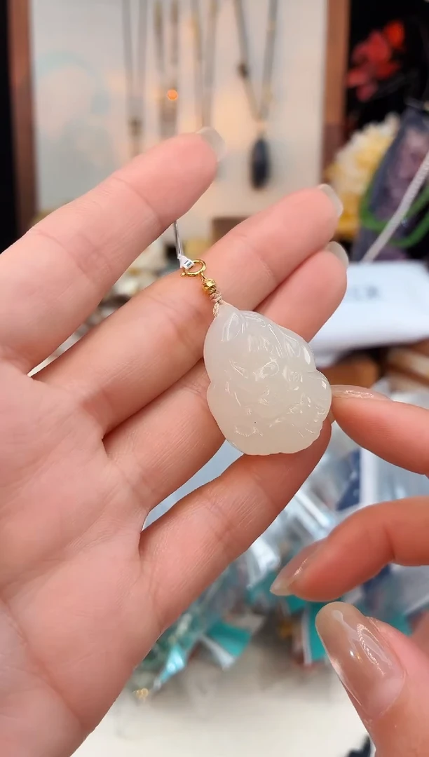 未镶嵌和田玉吊坠@@A5921D018295
