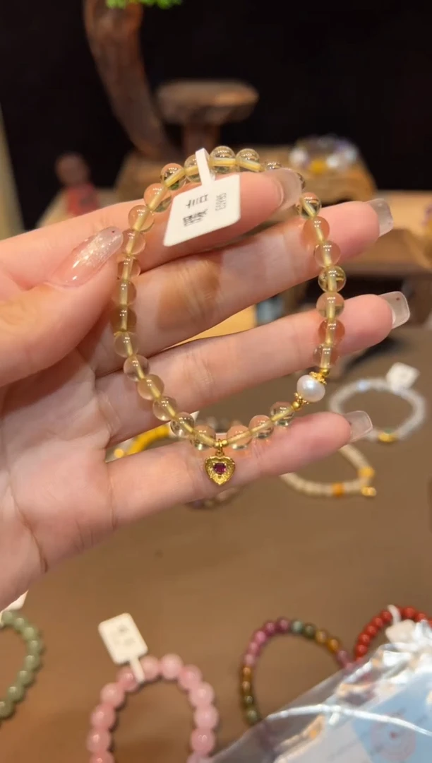 【闪购商品】水晶手链未镶嵌手饰@@E5985