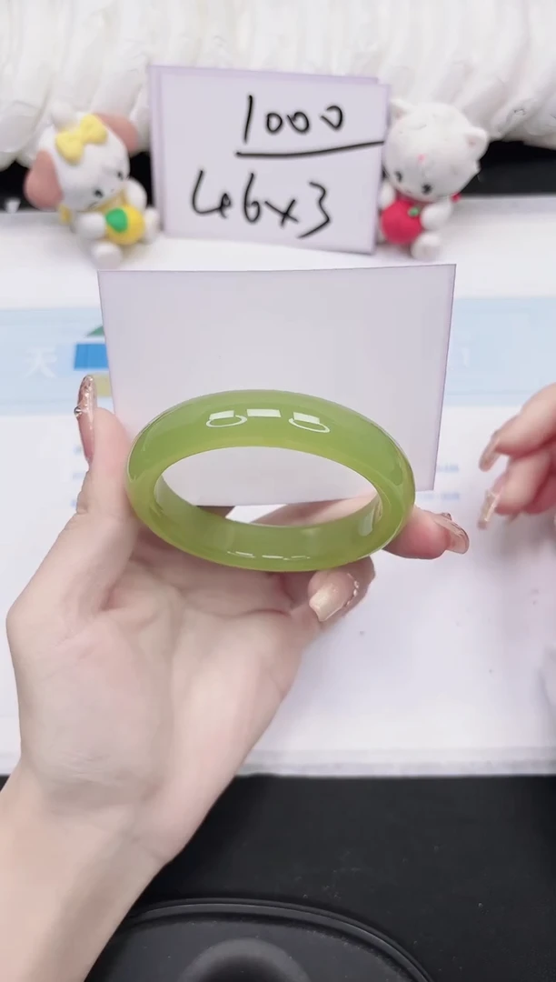 未镶嵌手镯石英质玉20-58