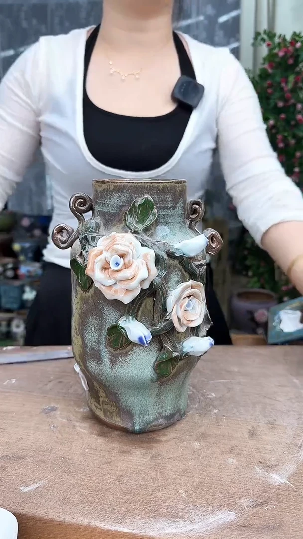 一个手工捏花不指定/瑕664