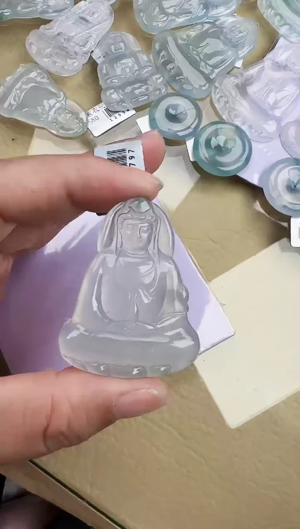 颈饰未镶嵌翡翠缅甸翡翠a货