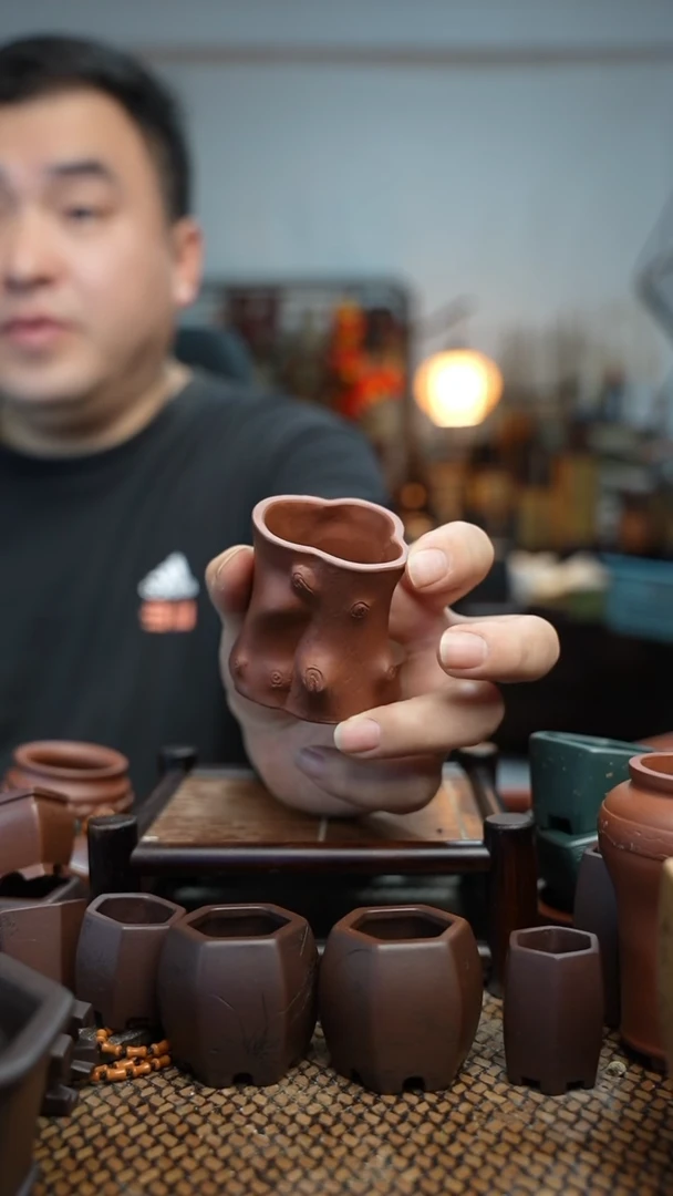 紫砂花盆長木軒精品紫砂