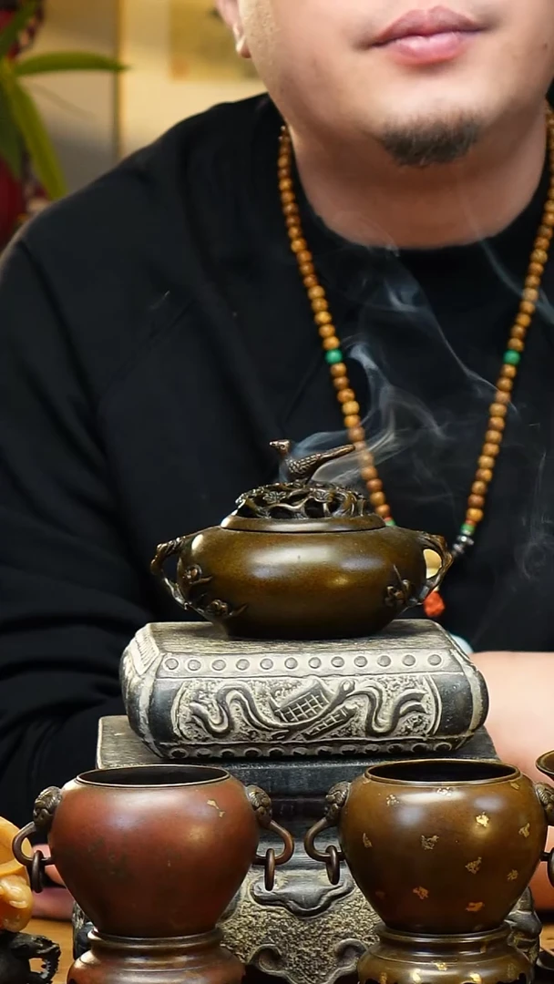 苏工喜鹊登梅炉