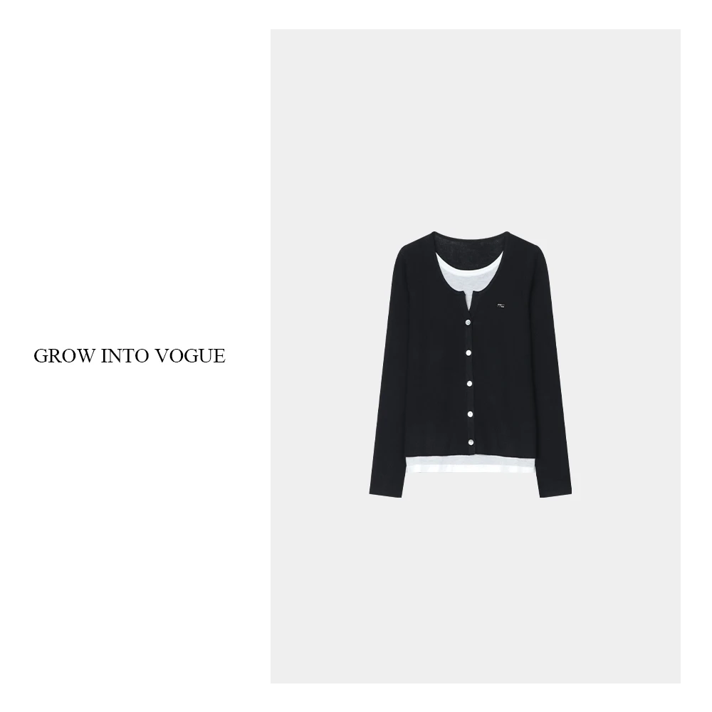 【大梦专属】假两件针织上衣 2D321028