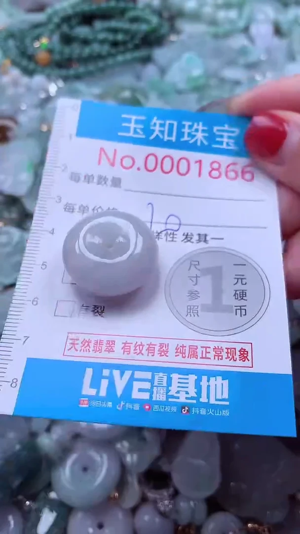 吊坠(不含链)未镶嵌翡翠1866