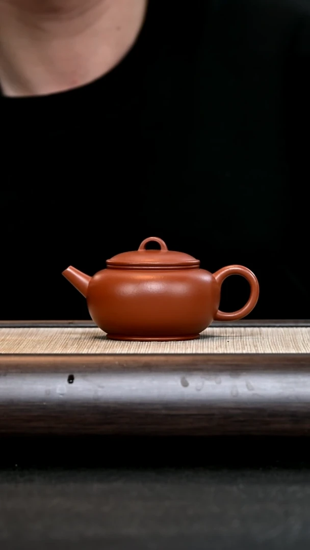 【闪购商品】紫砂茶壶AA14338 全手顾泉 朱泥