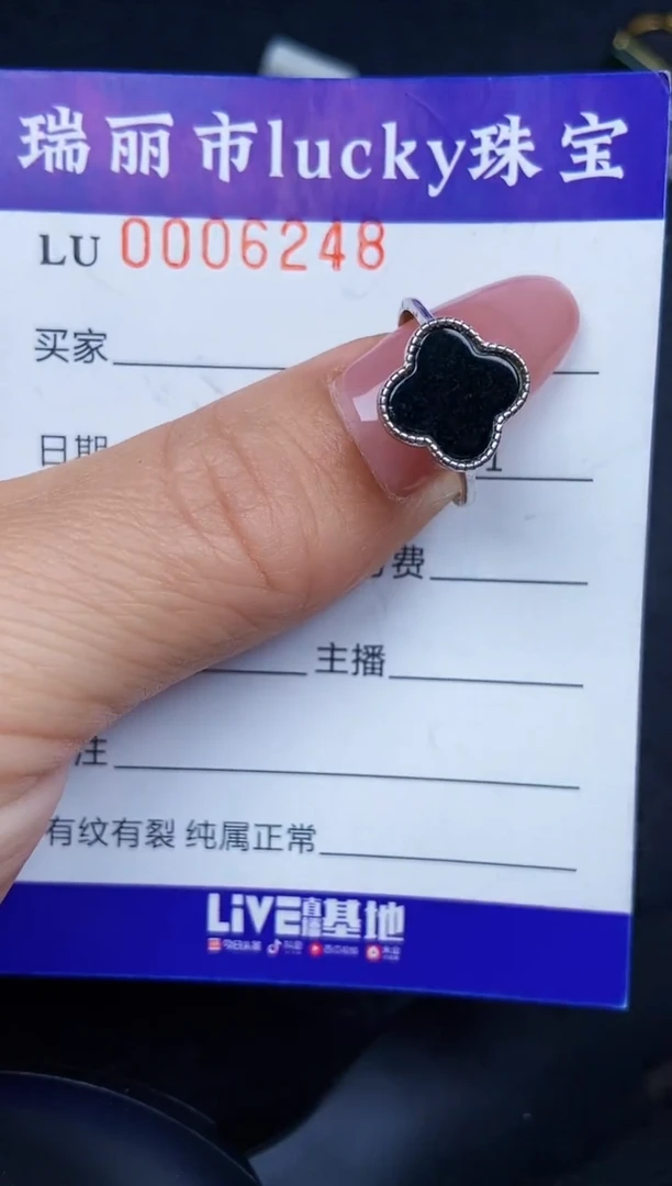 翡翠银S925镶嵌颈饰6234