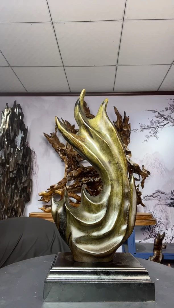 金丝楠木雕款轻*金丝楠木工艺品摆件