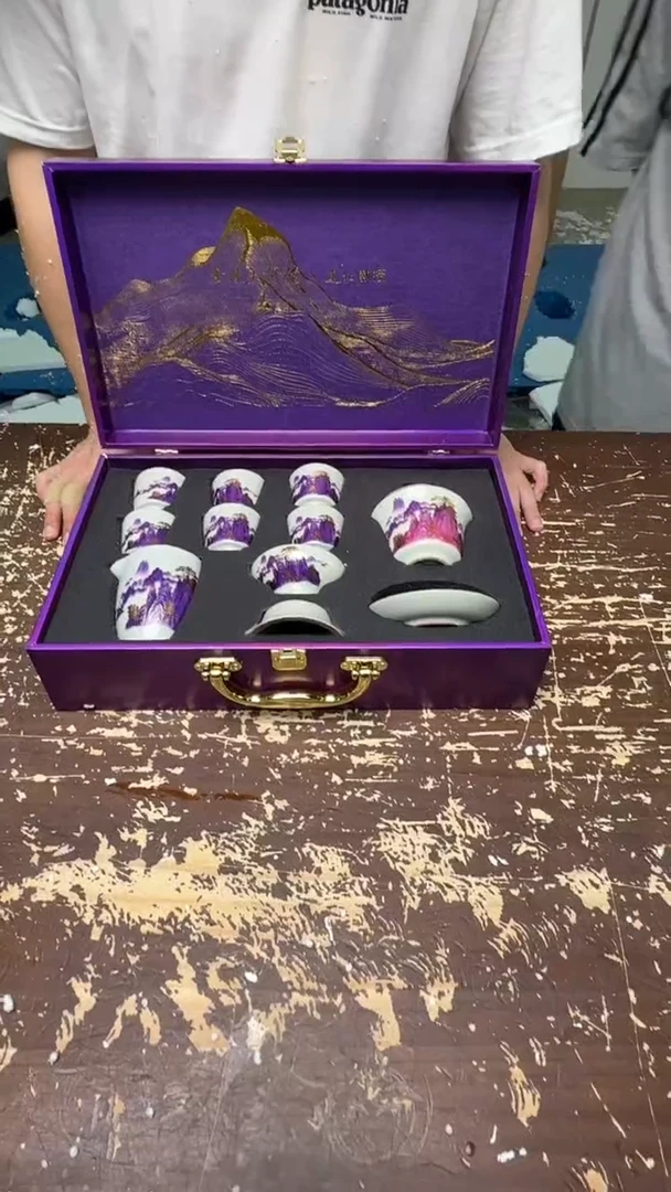 【闪购商品】紫金祥瑞茶具套装@@@@@@@@@@@@@@@@@@