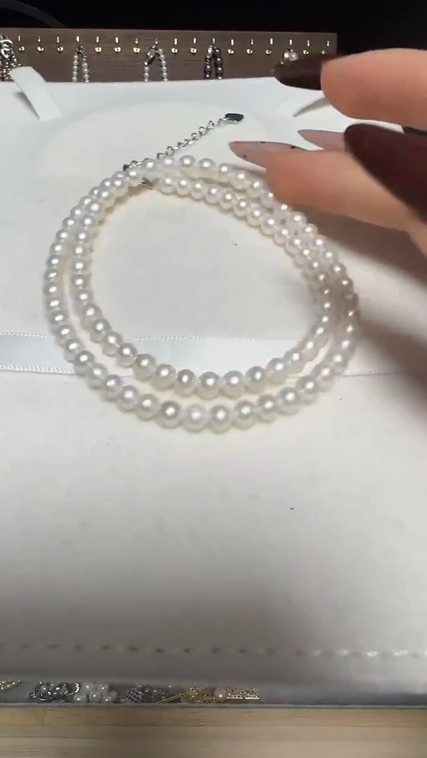 颈饰钛钢淡水珍珠永丽严选