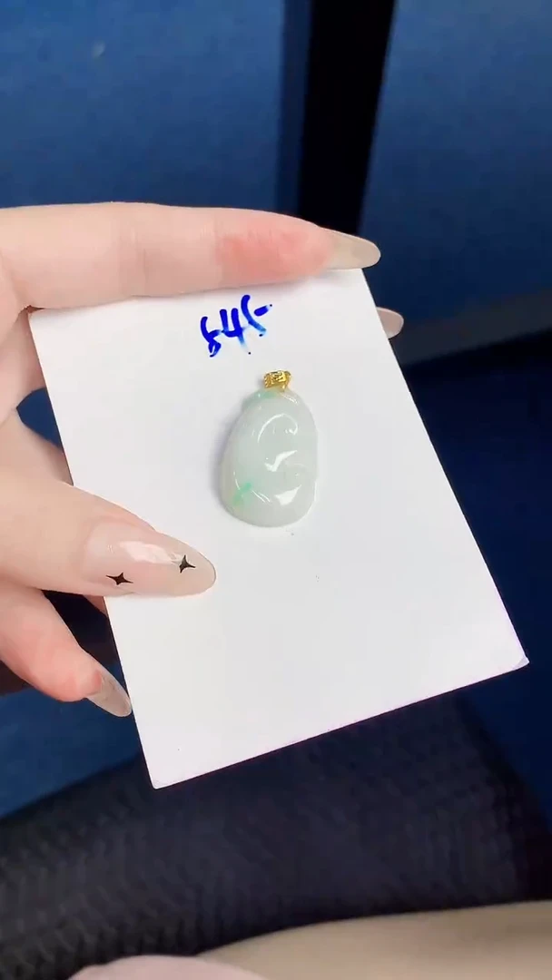 颈饰未镶嵌翡翠缅甸天然翡翠A货