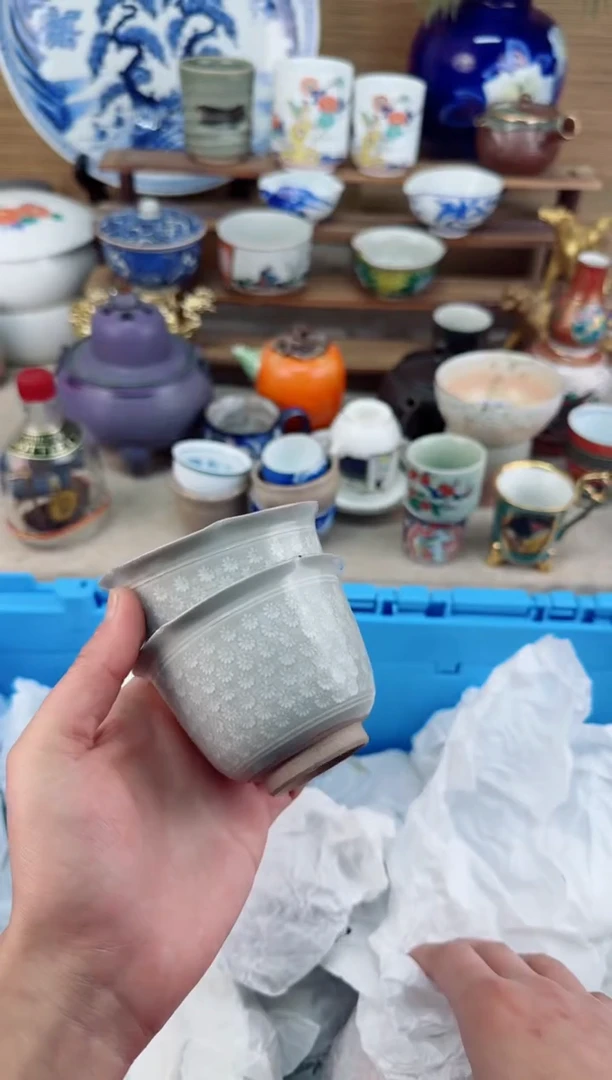 【闪购商品】瓷片茶盏陶瓷陶器