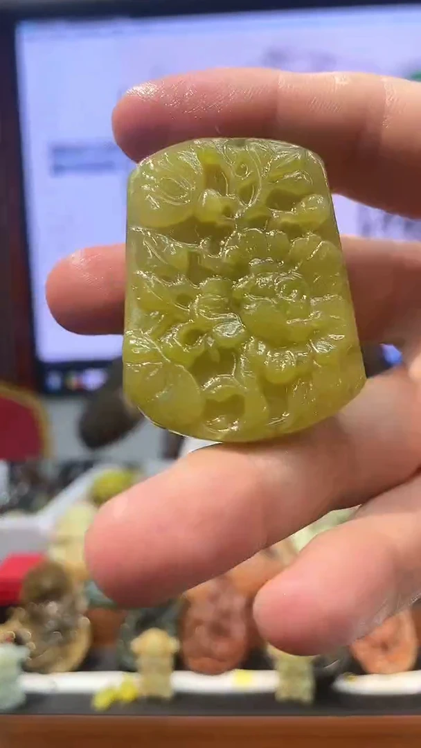 【闪购商品】岫玉吊坠未镶嵌·