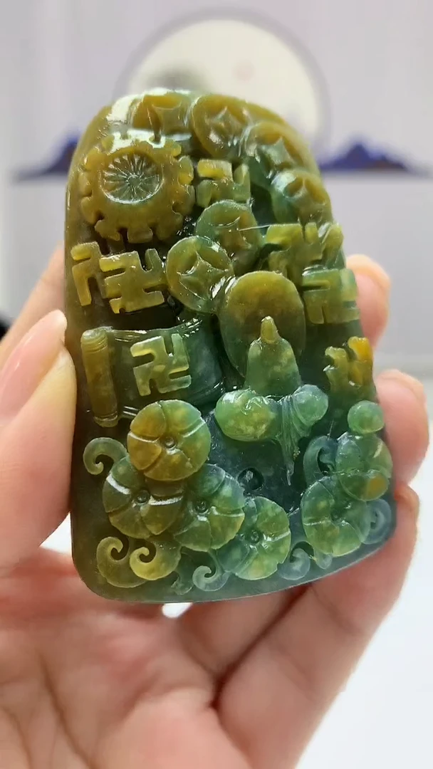 【闪购商品】定制翡翠未镶嵌5145ms-毛货