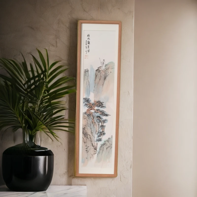 唐秀莲老师-70*19.5cm-青绿山水 家居挂画 3