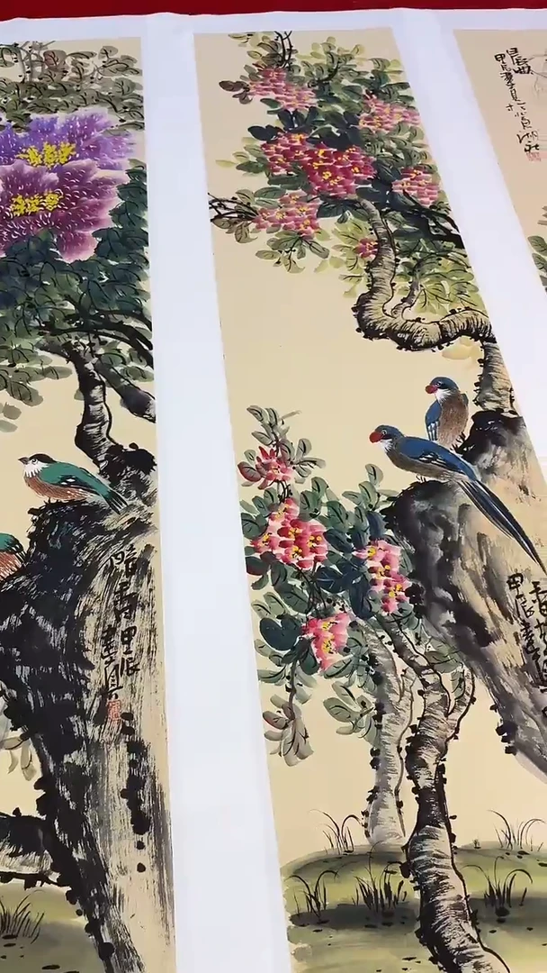 国画周建真老师绘画作品12-23