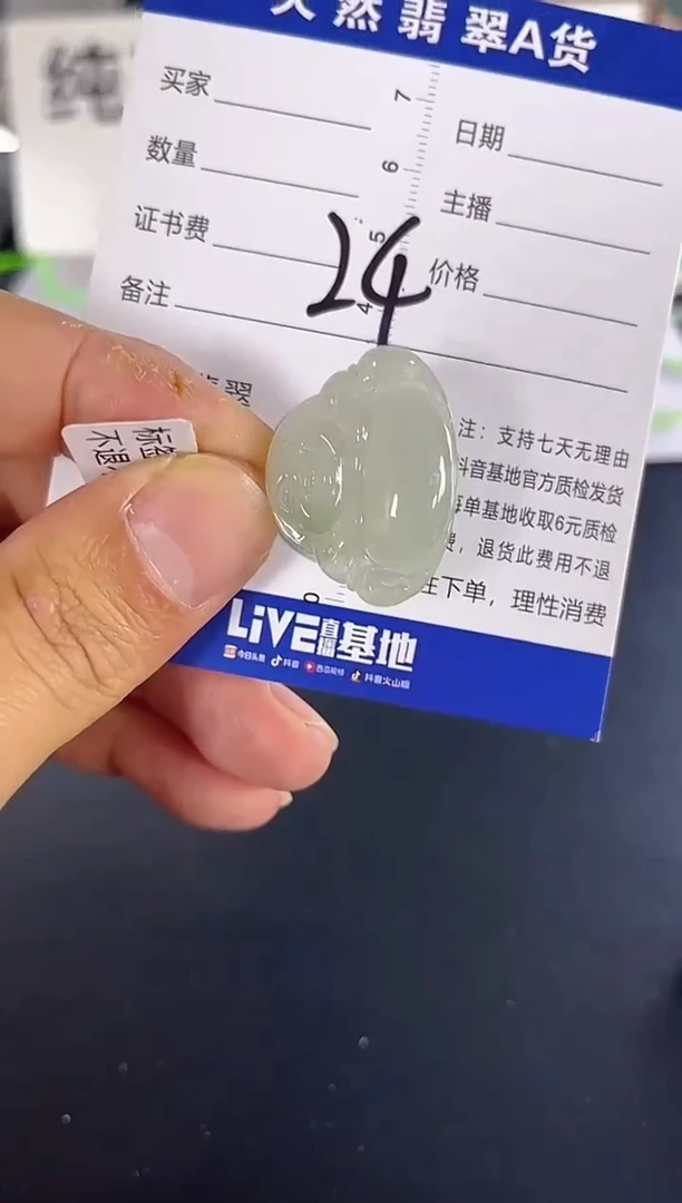 颈饰未镶嵌翡翠天然A货缅甸翡翠