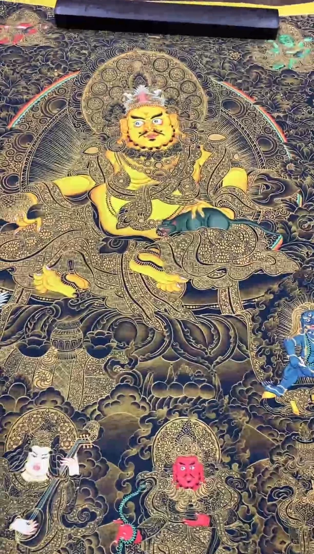 卷轴画精品挂饰 唐卡tk16171