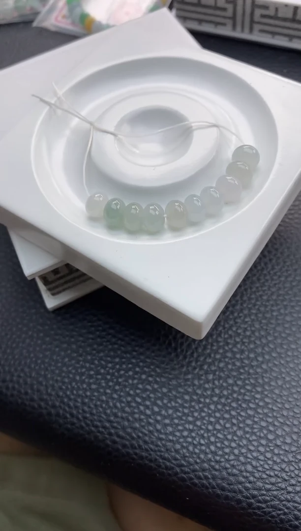 翡翠散珠46天然A货翡翠散珠