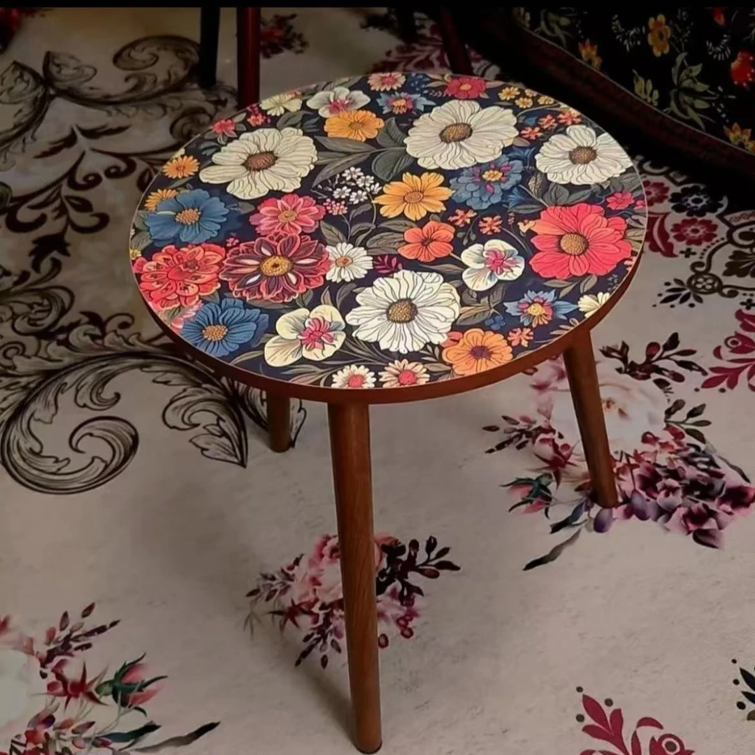 复古风曼陀罗茶几 KS