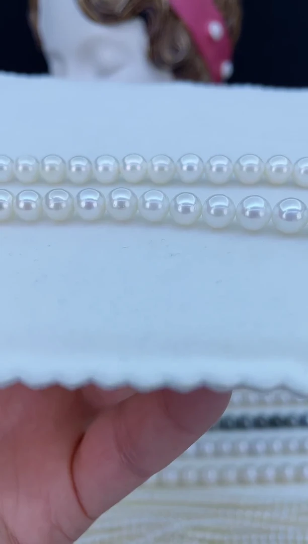 【闪购商品】海水珍珠颈饰合金海水akoya珍珠项链6-7mm79#