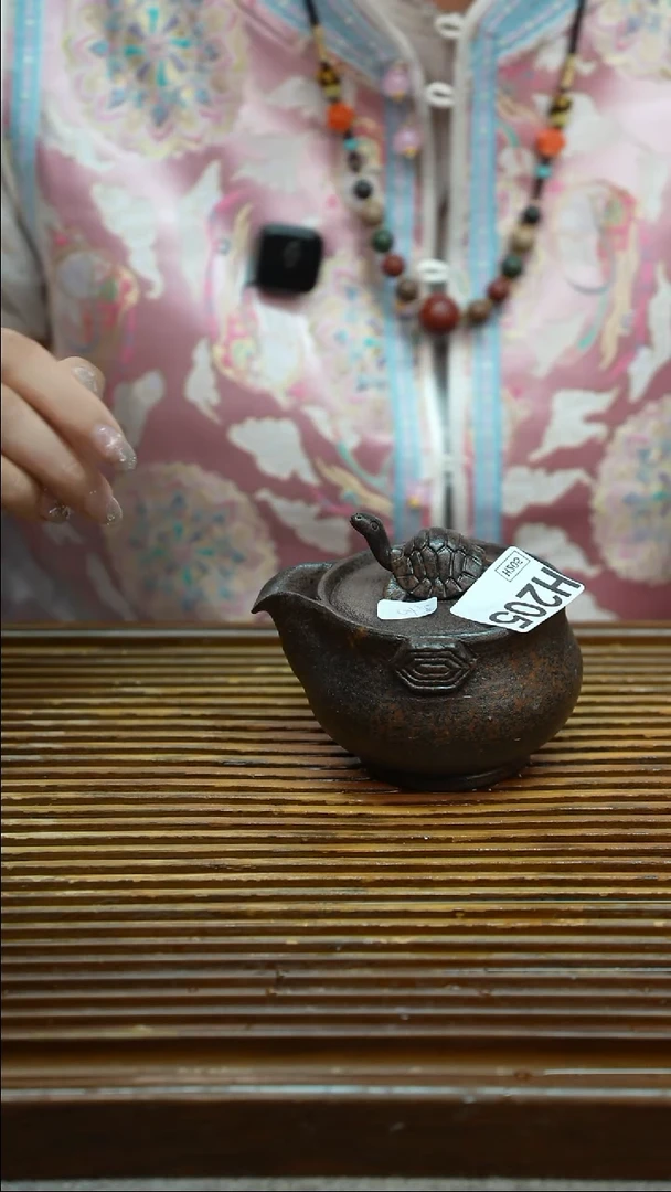 万古烧粗陶手工茶具