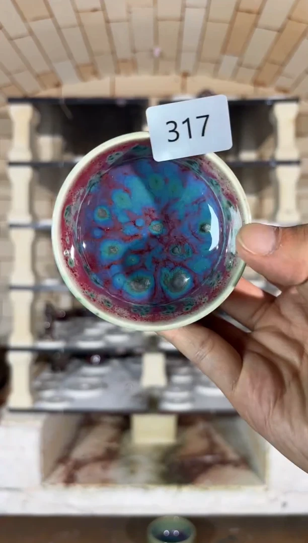 杯精品窑变钧瓷茶器