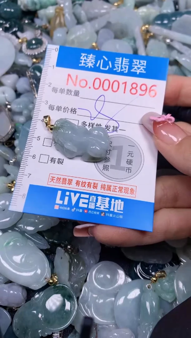 【闪购商品】翡翠颈饰未镶嵌含绳0001896