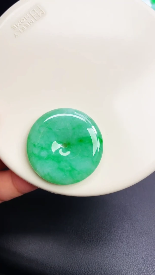 颈饰未镶嵌翡翠【58】36.1   6.4mm