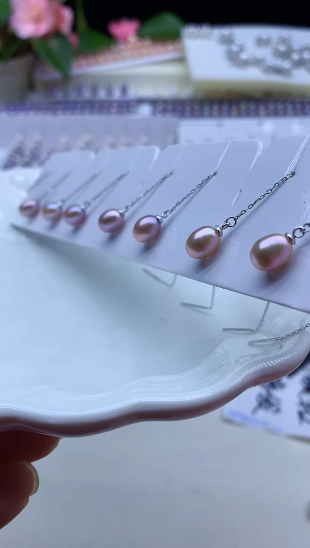 【闪购商品】淡水珍珠耳饰未镶嵌淡水珍珠耳饰