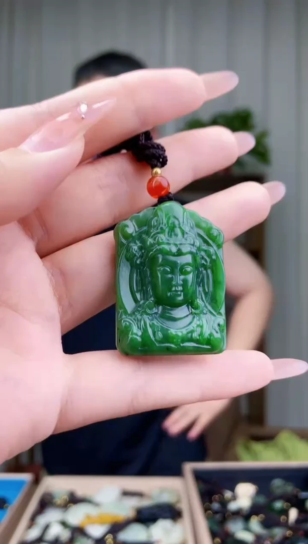 和田玉未镶嵌挂件拍一发一，多样性发货！