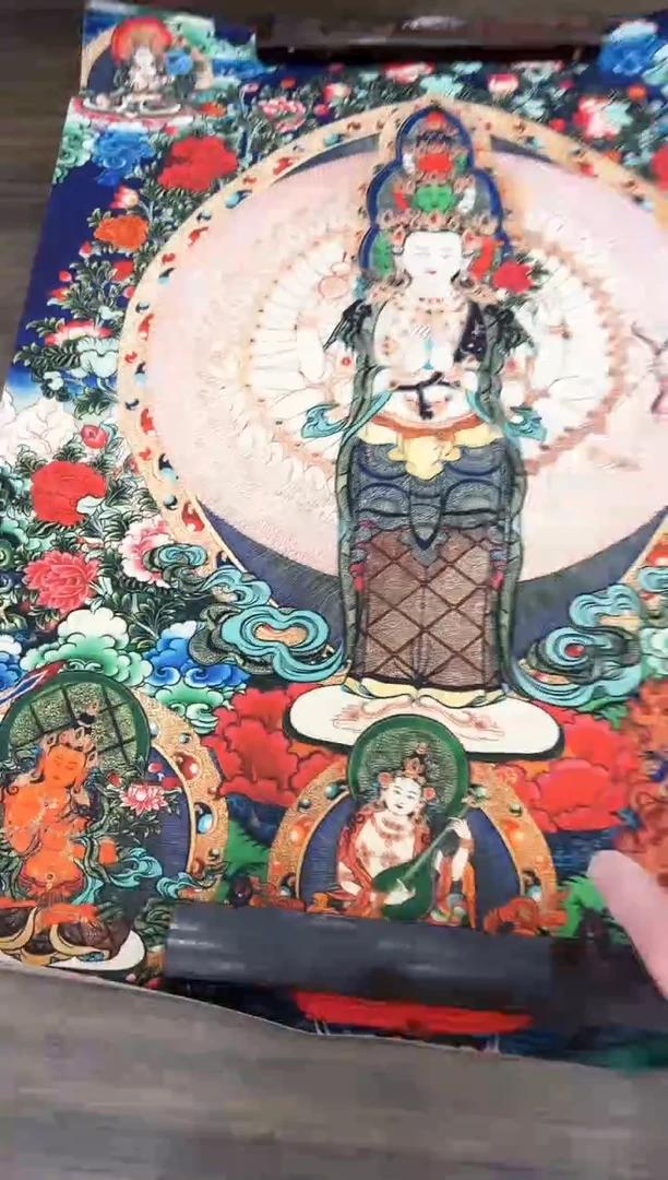 卷轴画卷轴唐卡16021