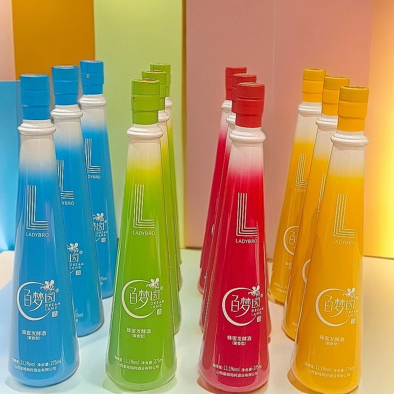 皇城相府Xx百梦园Ladybro蜂蜜发酵酒11.1度275ml*12瓶