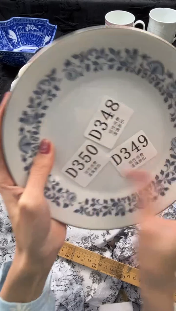 瓷片汪***头       D352