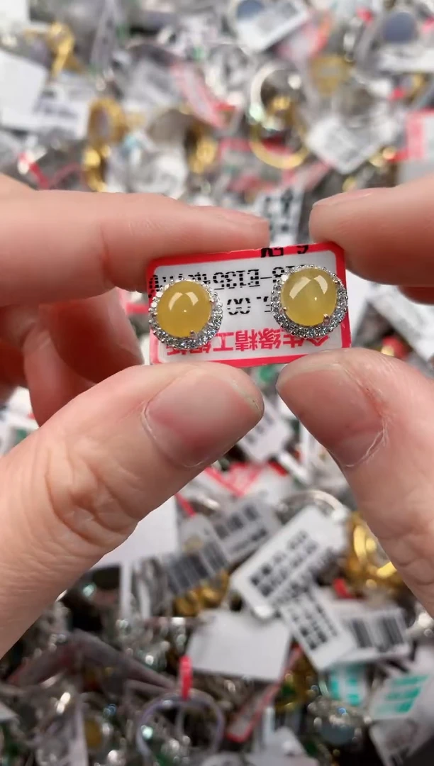 银S925镶嵌戒指翡翠11            4