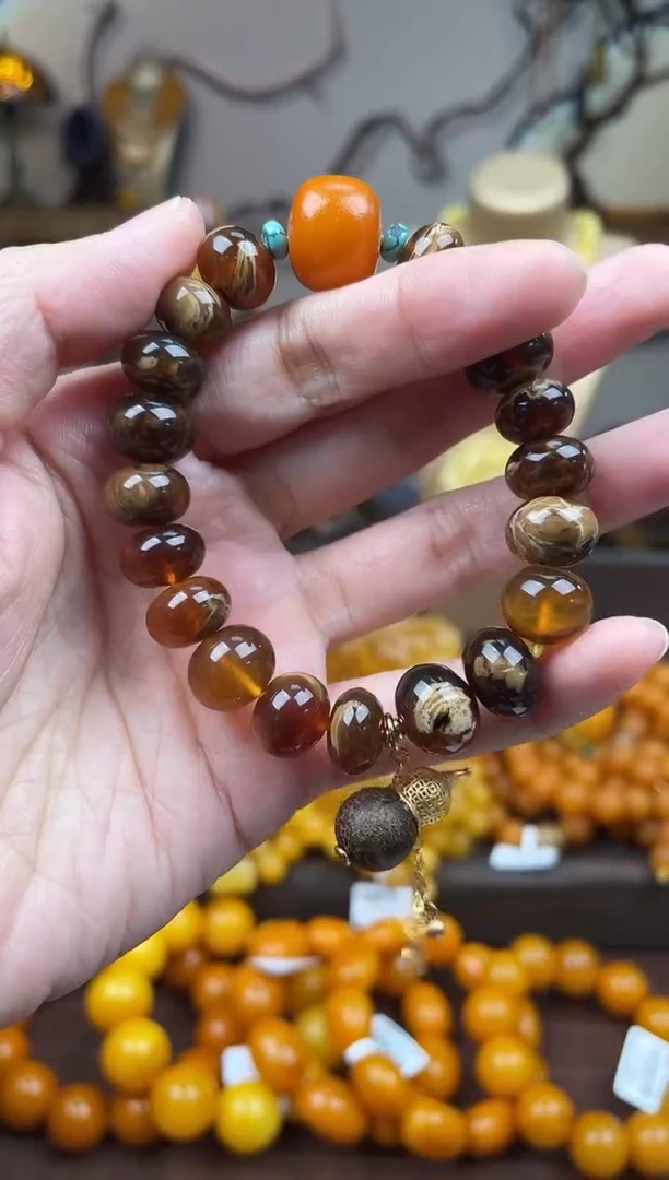 裸石琥珀未镶嵌首饰 假1赔4（多样性发货1件