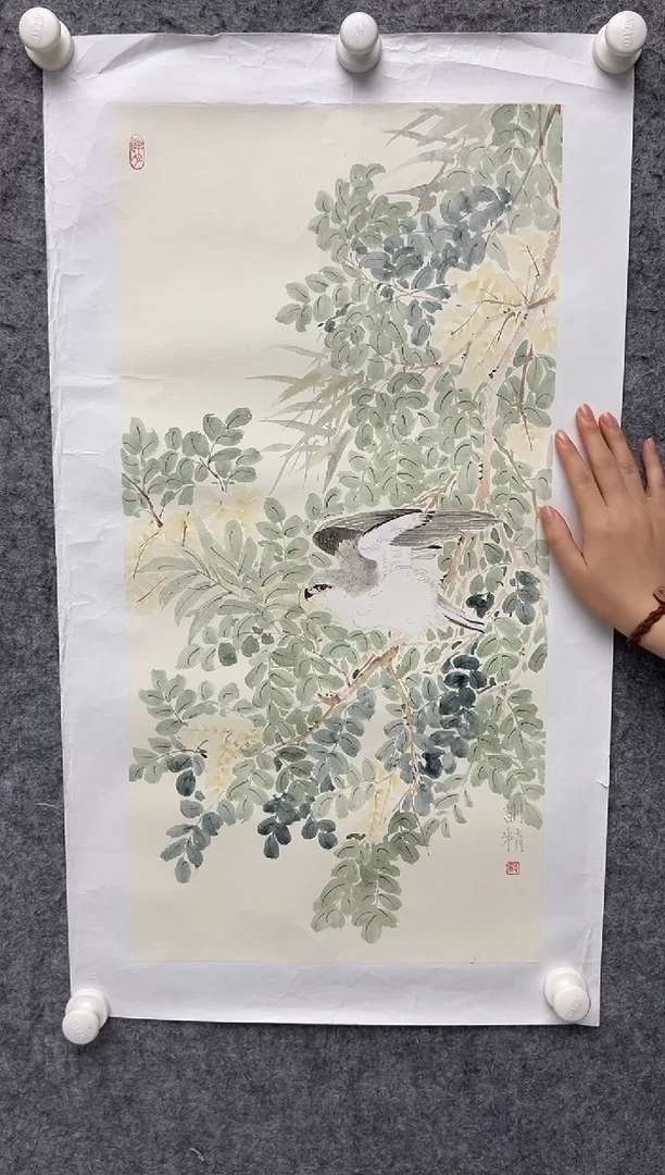 国画邹训精-2平尺-国画作品-GGyz