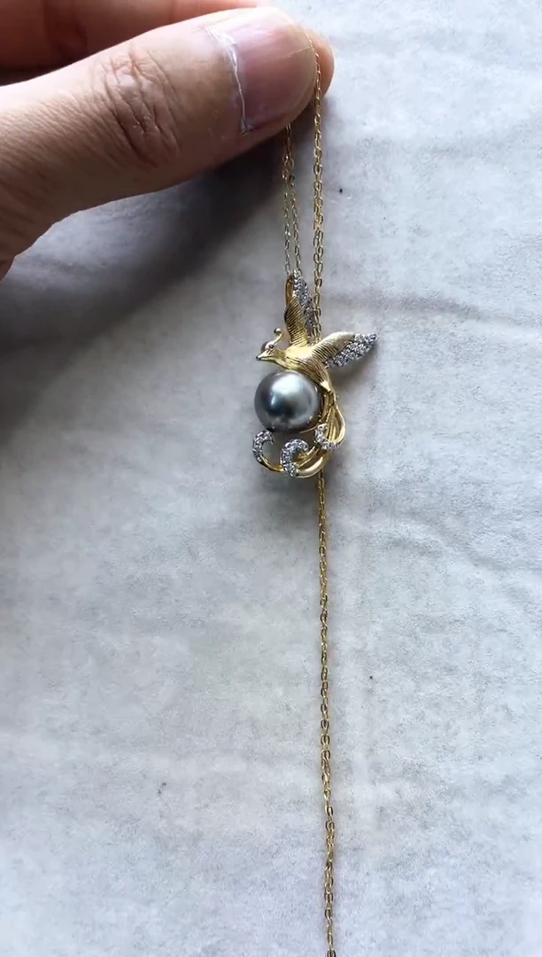 【闪购商品】海水珍珠颈饰银S925镶嵌2