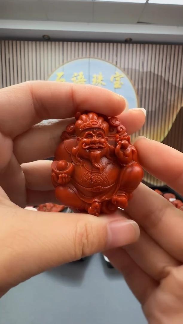 未镶嵌雕刻南红玛瑙101ZB0918产品一个