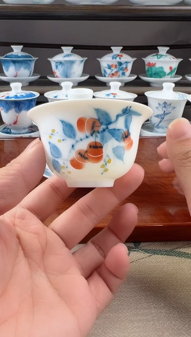 微瑕柿子80ml碗身