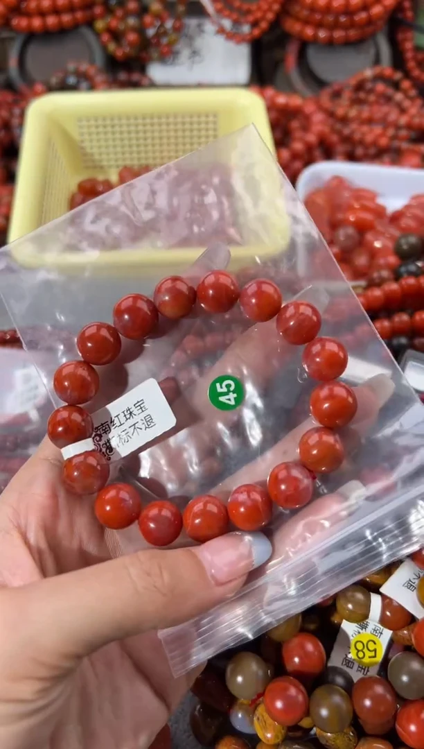 未镶嵌手串南红玛瑙12+