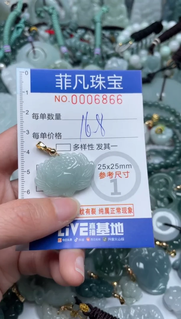 【闪购商品】翡翠颈饰未镶嵌00..6866