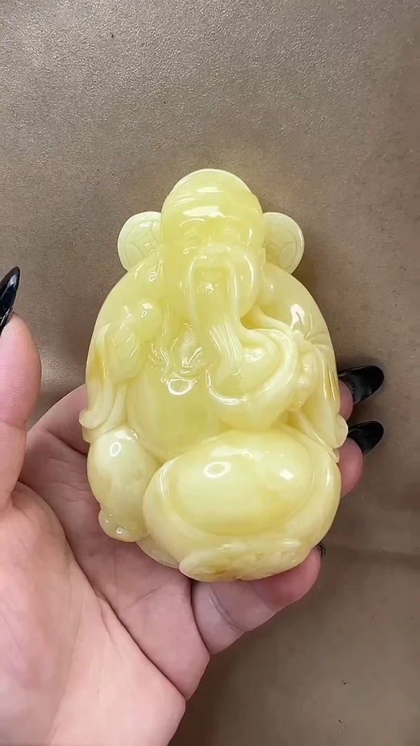 琥珀颈饰未镶嵌吊坠