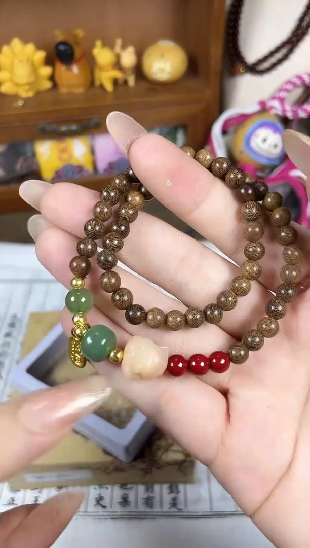 非洲檀香手串/手链菩提木质玉石手串/多发性其一/不带盒子