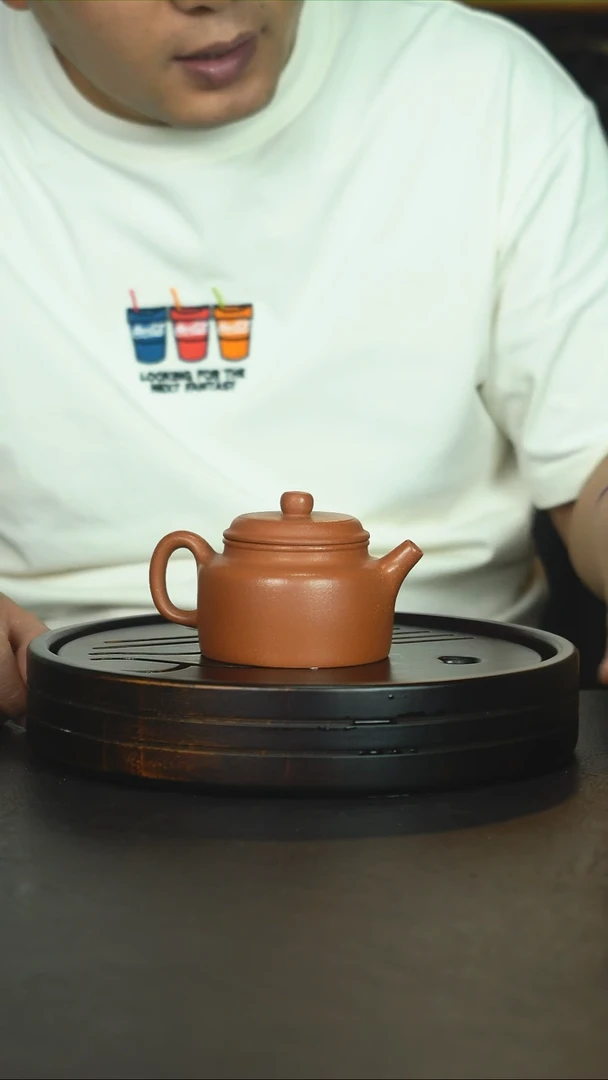 茶壶紫砂WHY红降坡德中