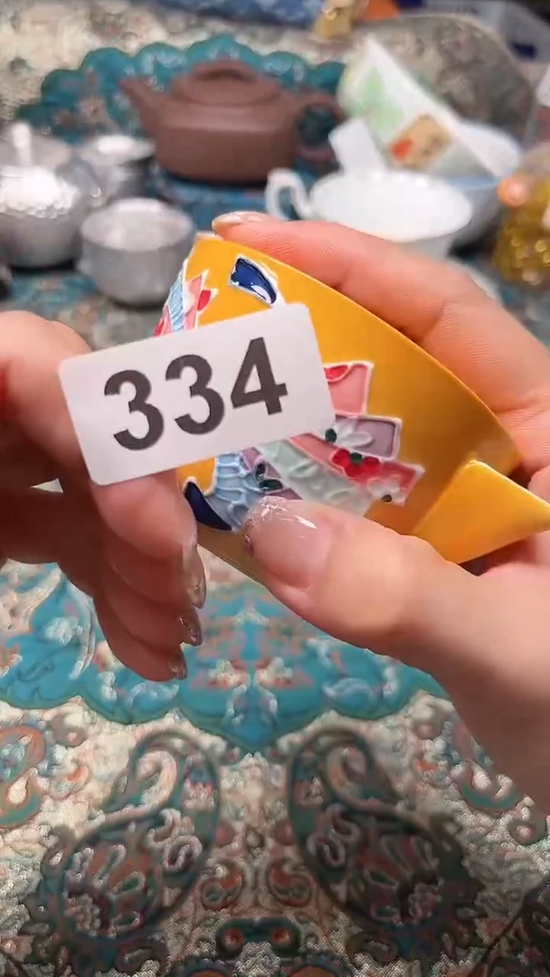 瓷片瓷片柴窑烧制半手工多人