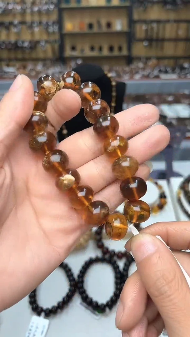 裸石琥珀未镶嵌抚顺琥珀15+蜜蜡多样性发其一