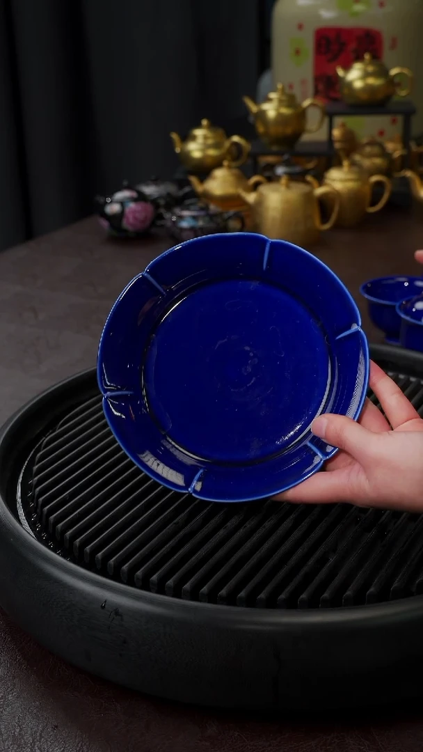 【闪购商品】杯【宜景窑蓝宝王子】干泡