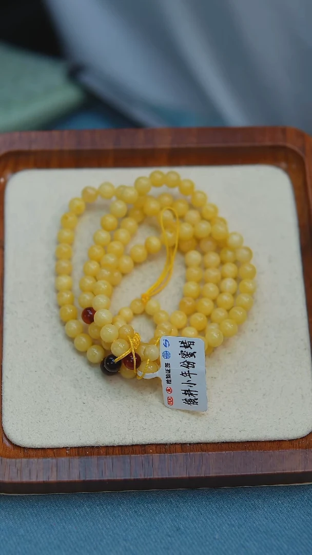 未镶嵌琥珀手链H40